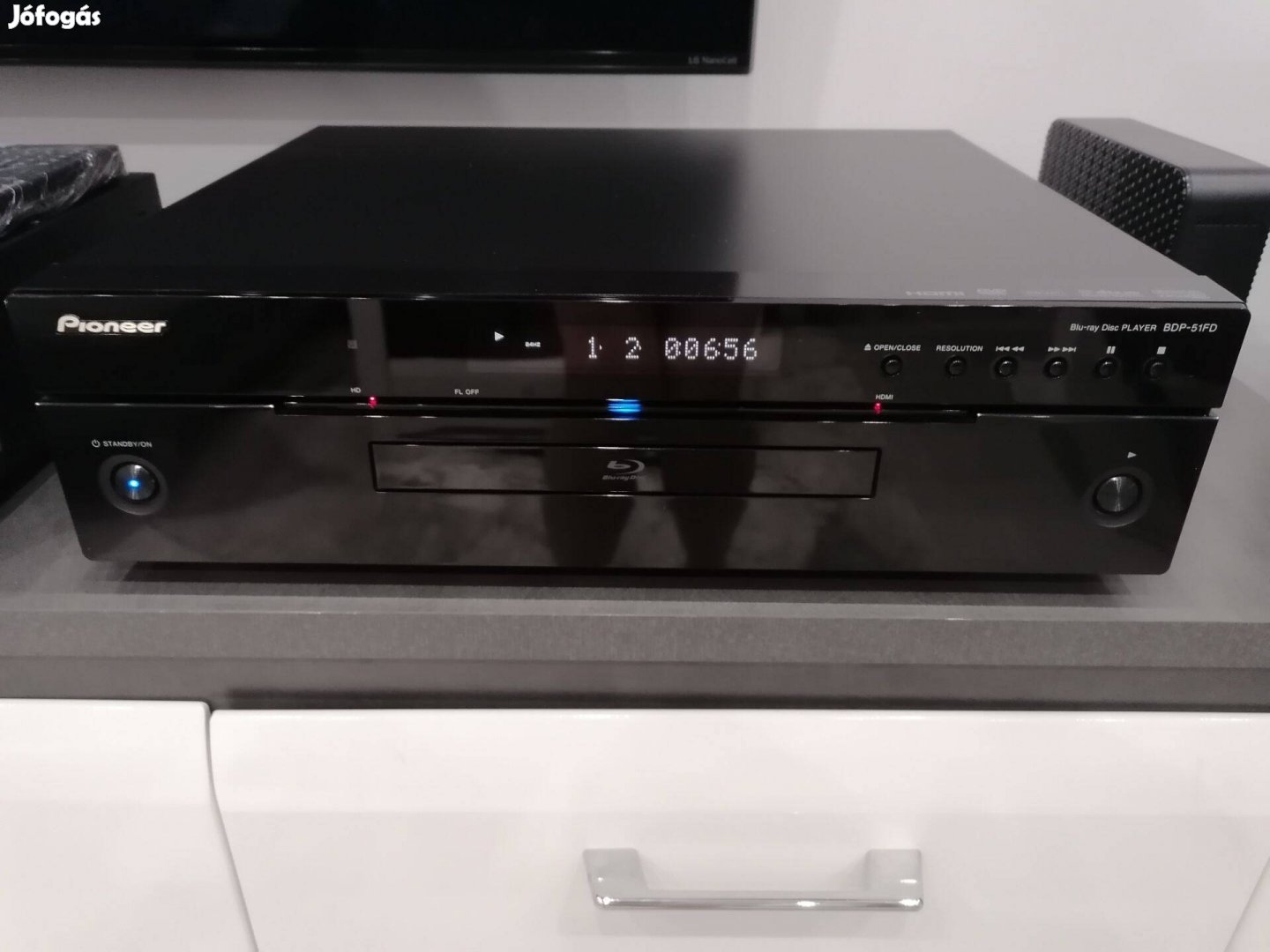 Pioneer BDP 51 FD BluRay Lejátszó Újszerű