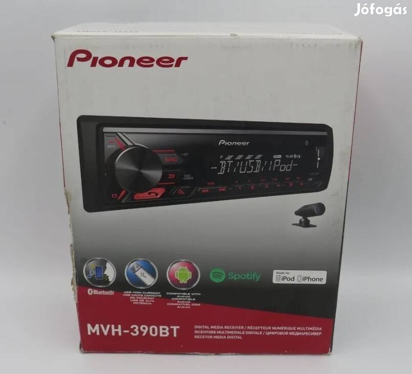 Pioneer Bluetooth fejegység.