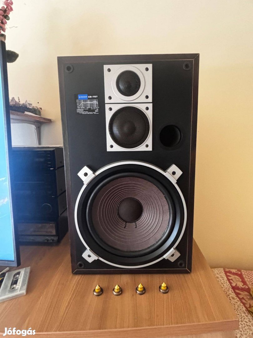 Pioneer CS-757 3 utas bassreflex hibátlan szép állapot