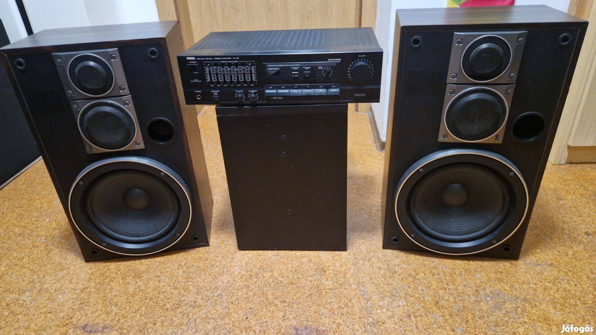 Pioneer CS-767 hangfal + Yamaha AV-33 erősítő