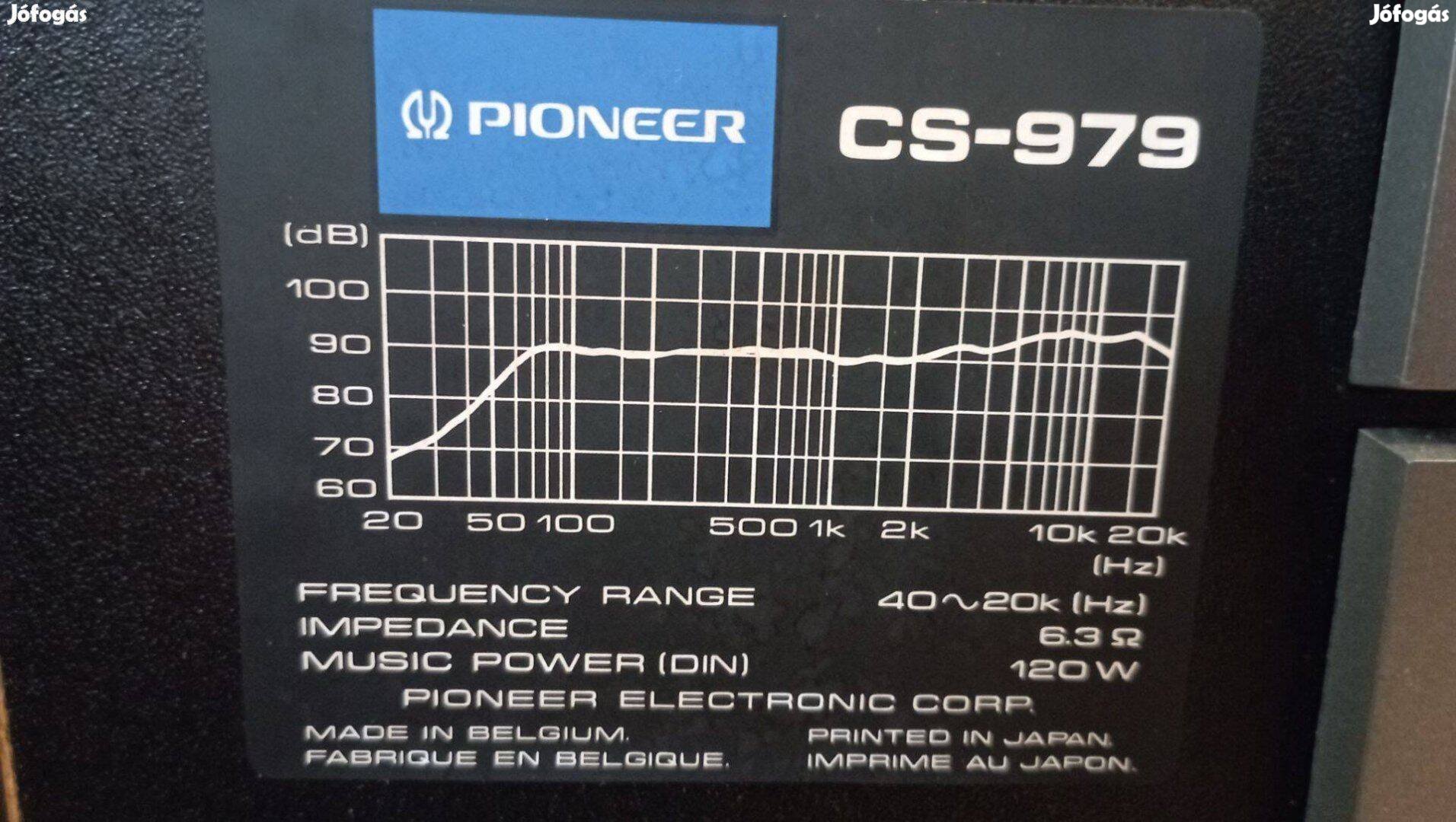Pioneer CS-979 Hangfal Pár