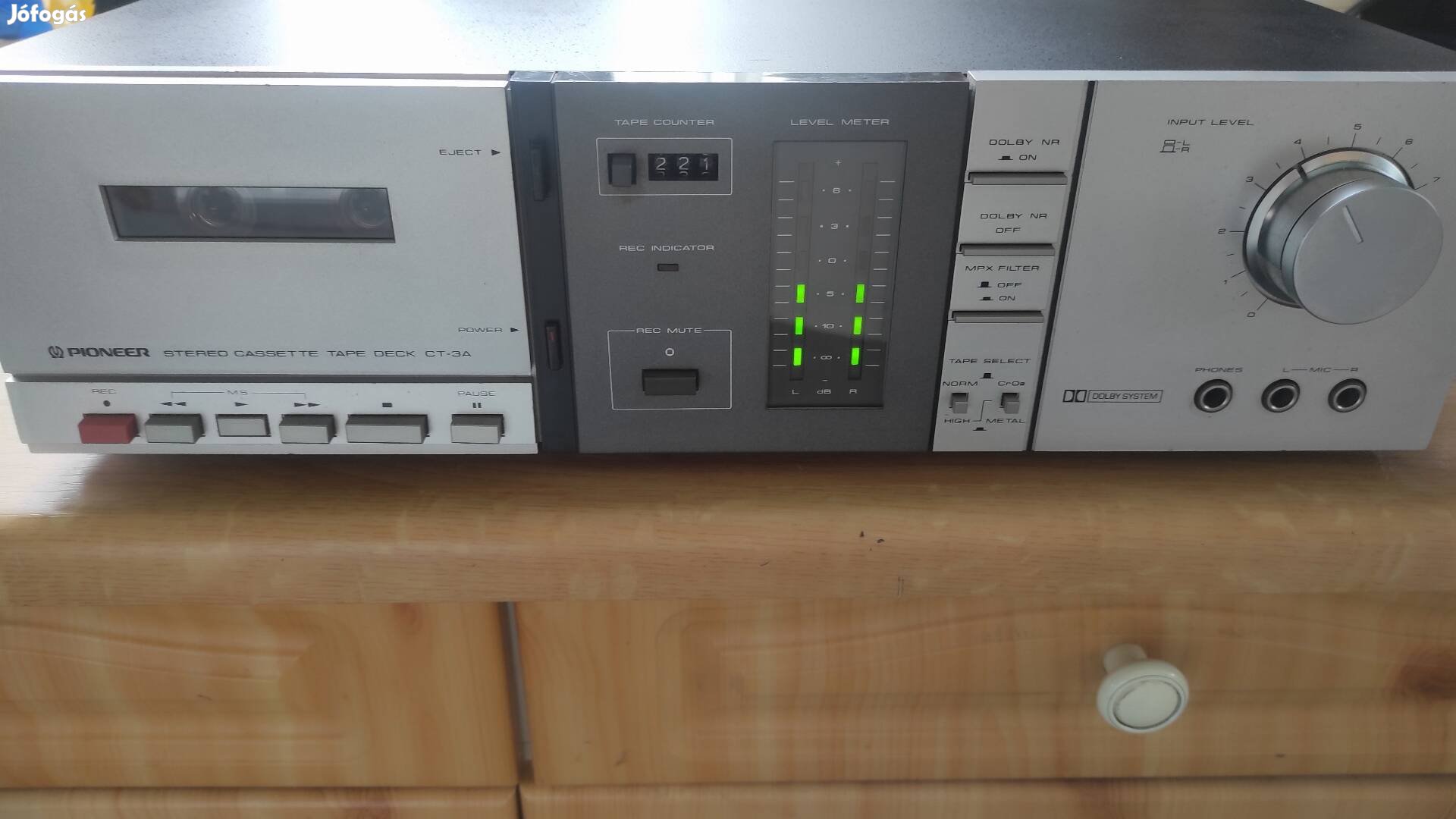 Pioneer CT-3A deck