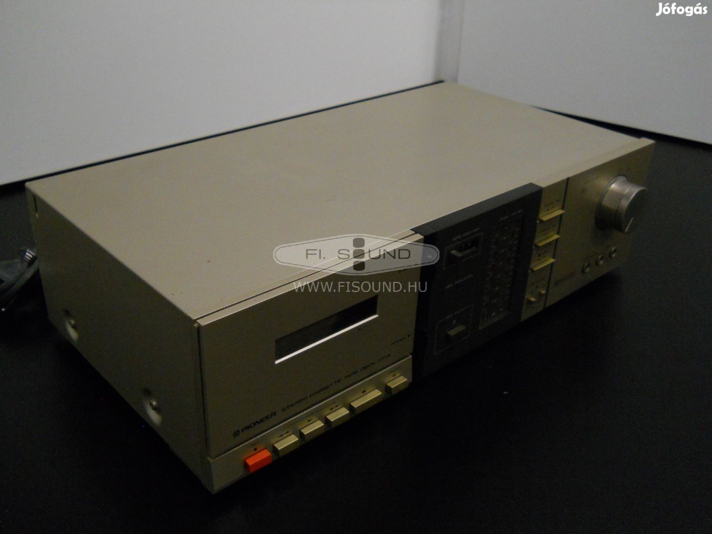 Pioneer CT-3 ,(2.) 1 kazettás magnó deck frissen felújítva