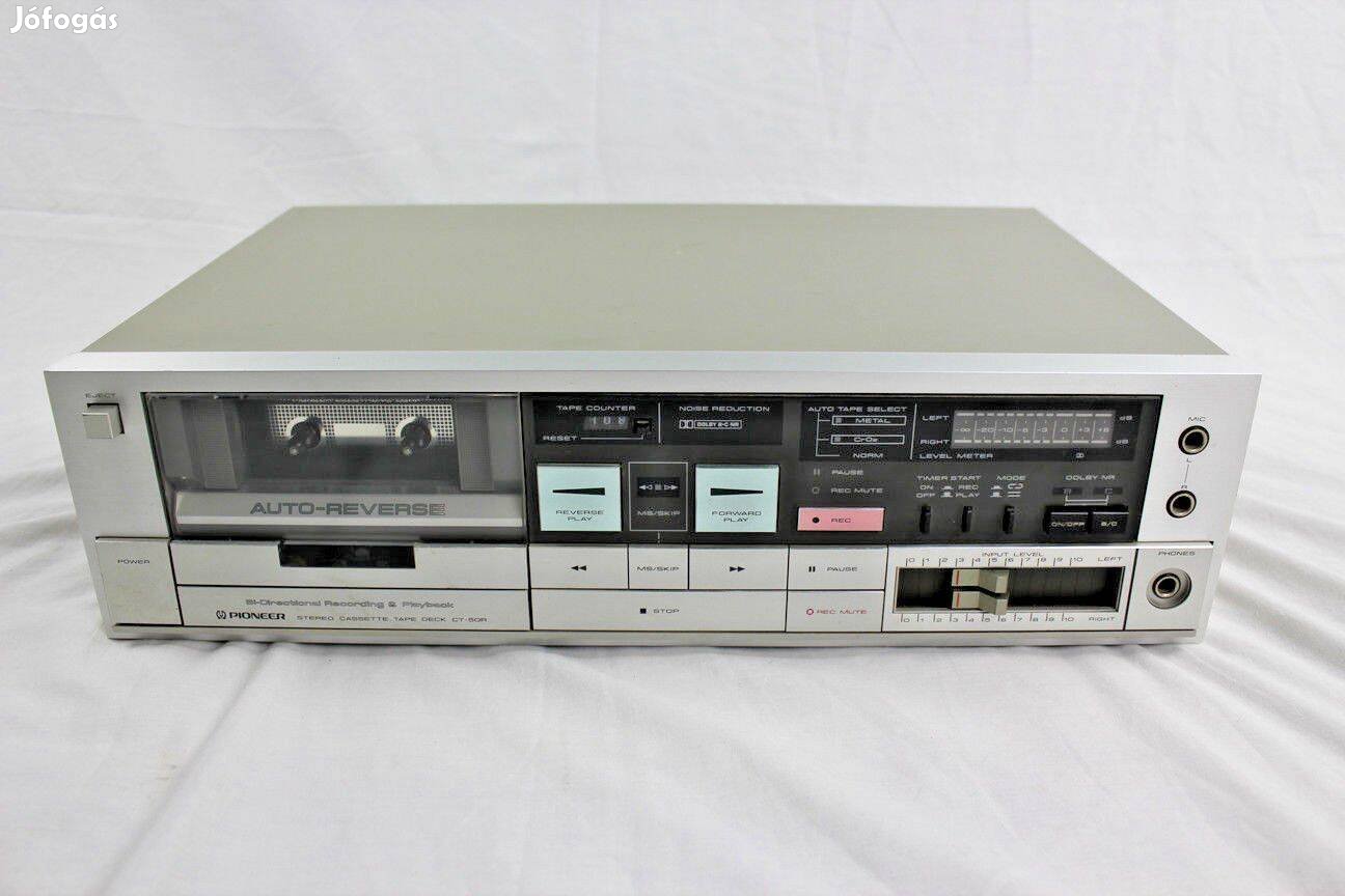 Pioneer CT-50R Stereo Cassette Tape Deck ! Cserélhető !