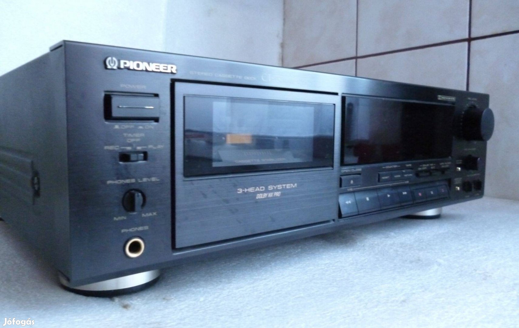 Pioneer CT 737 MK 2 3 fejes magnó ( uj szíjakkal)