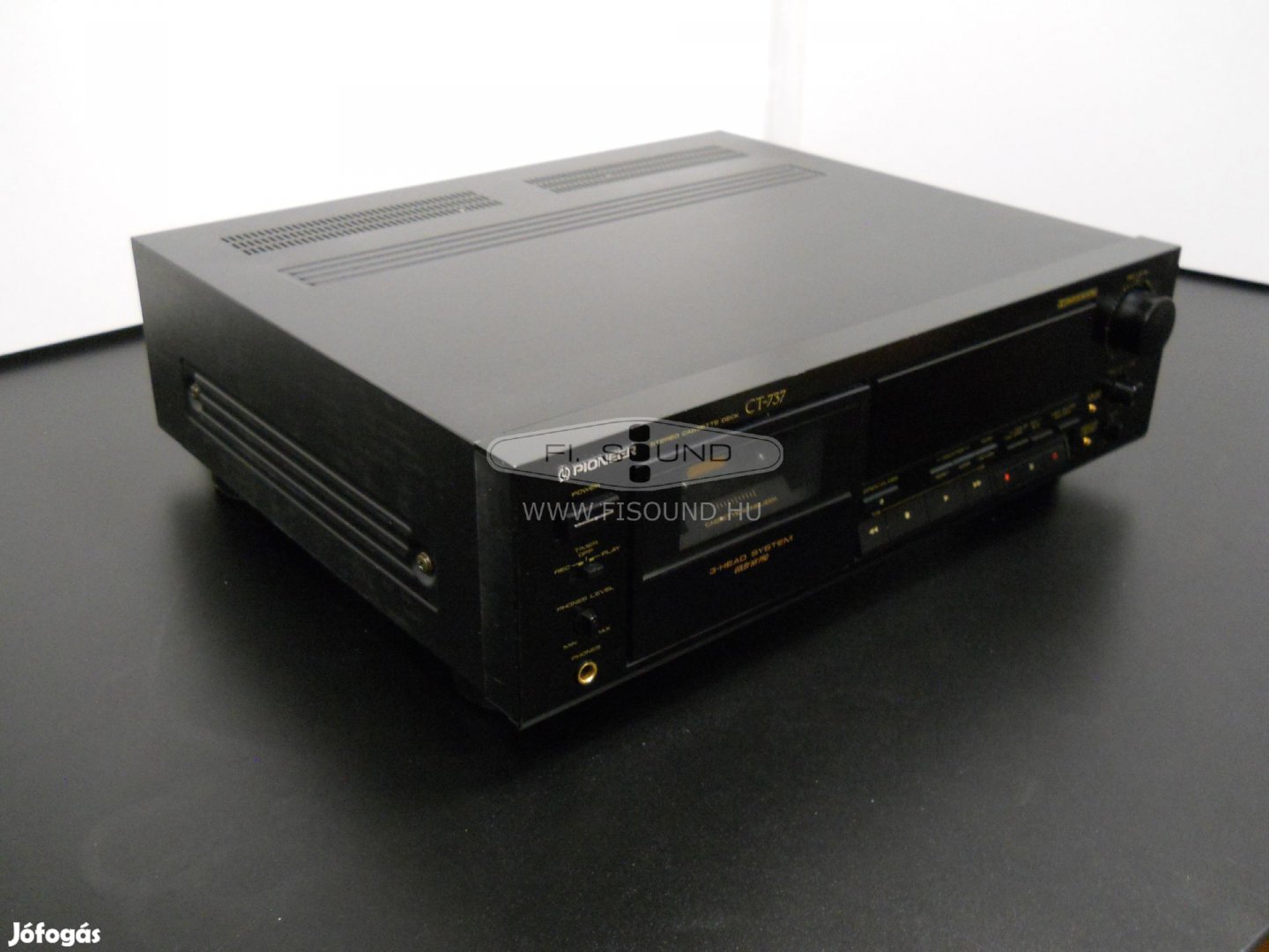 Pioneer CT-737 ,(2.) 3 fejes 1 kazettás magnó deck frissen felújítva