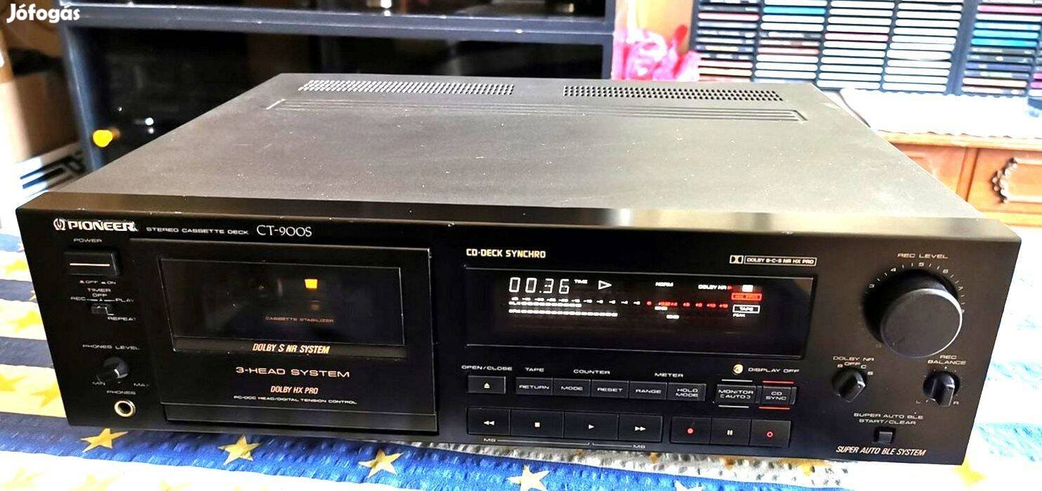Pioneer CT-900S deck szervizelve!