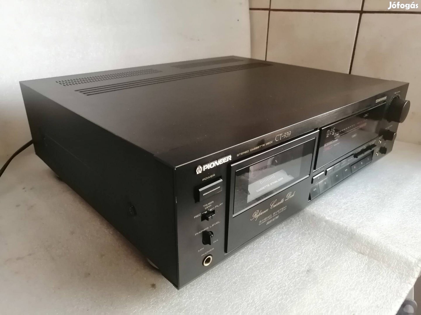 Pioneer CT 939 3 fejes csúcsmagnó