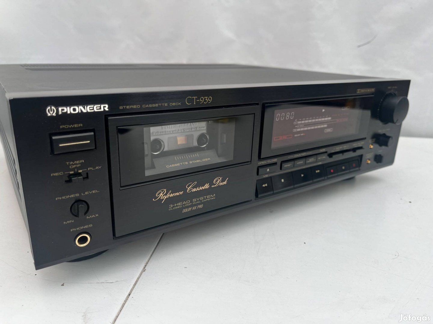 Pioneer CT-939 deck magnó szervizelve CT939 CT 939