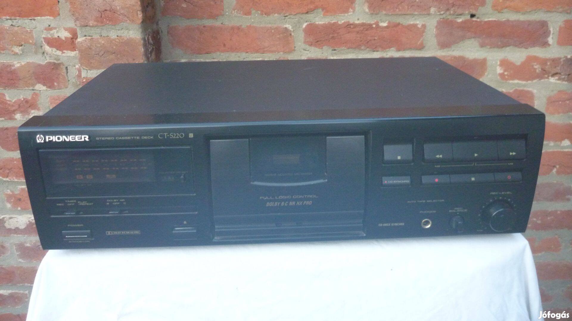 Pioneer CT-S220 deck 1 szíj cserére szorul
