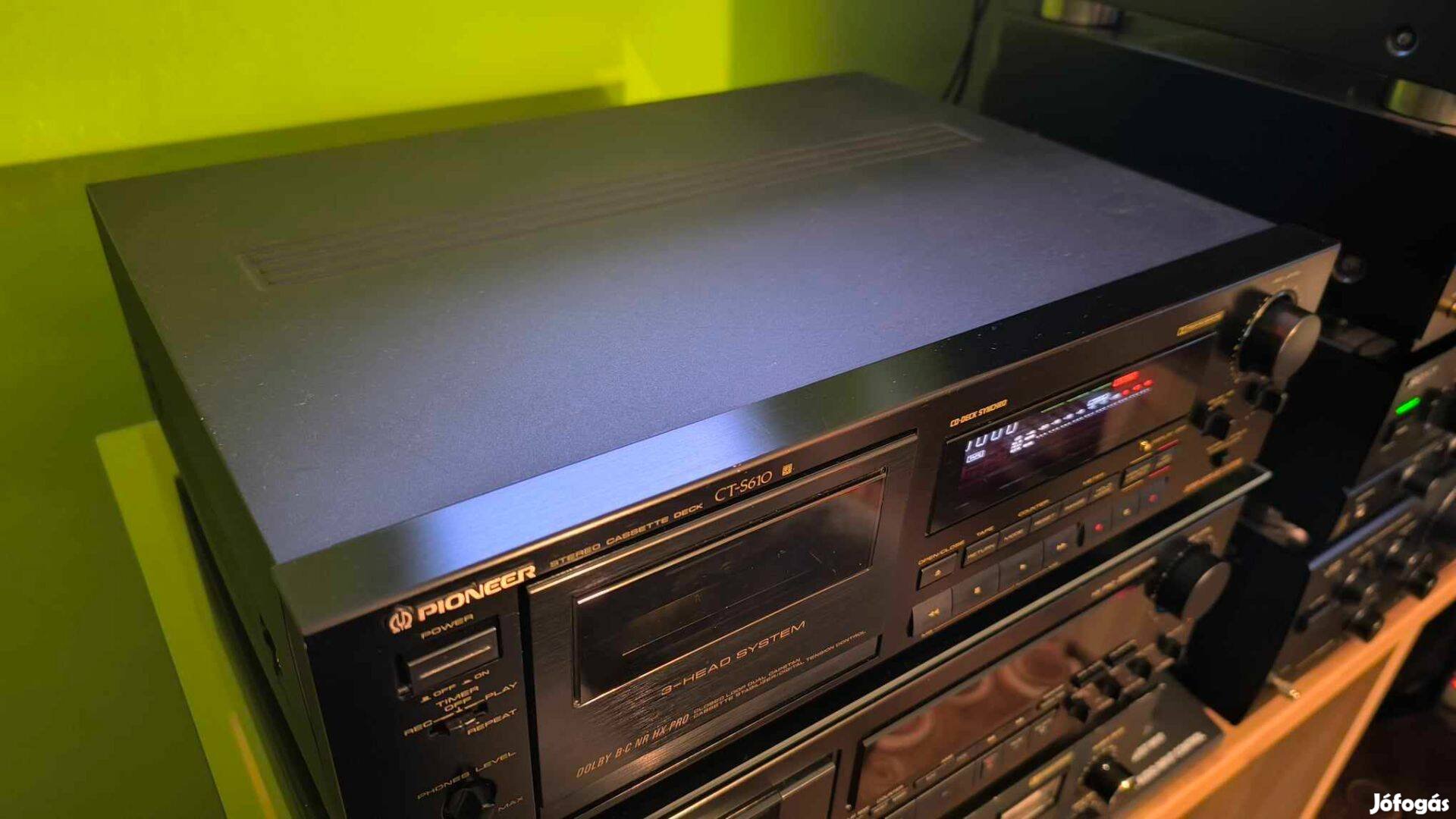 Pioneer CT-S610 kazettás deckem eladó