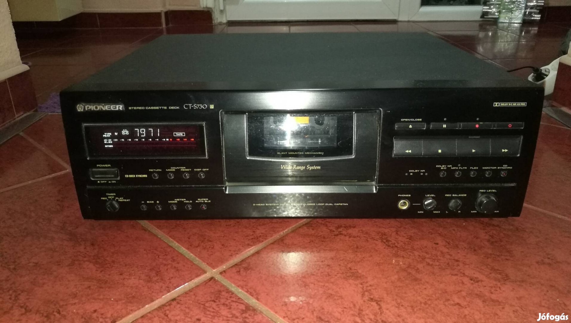 Pioneer CT-S730 nagyon ritka magnó deck eladó