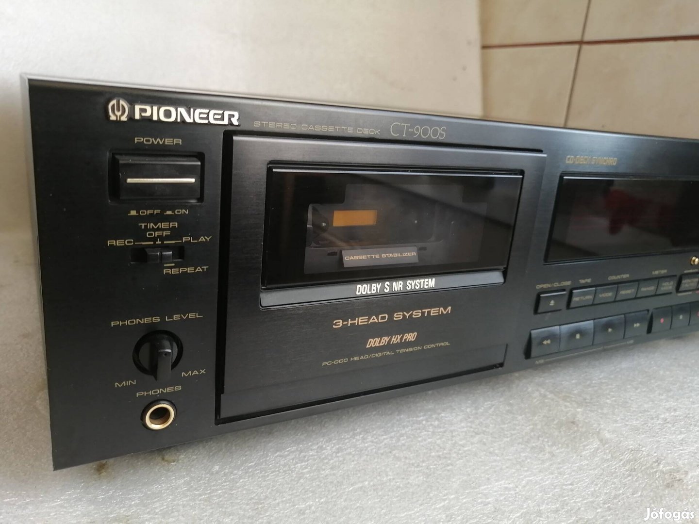 Pioneer CT S900 3 fejes magnó szép állapotban 