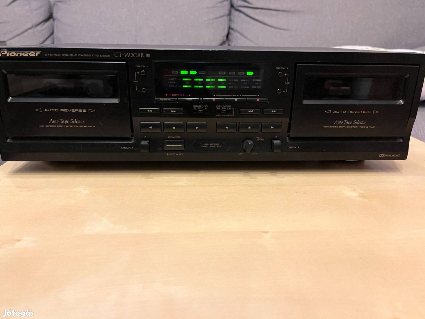 Pioneer CT-W208R dupla kazettás deck