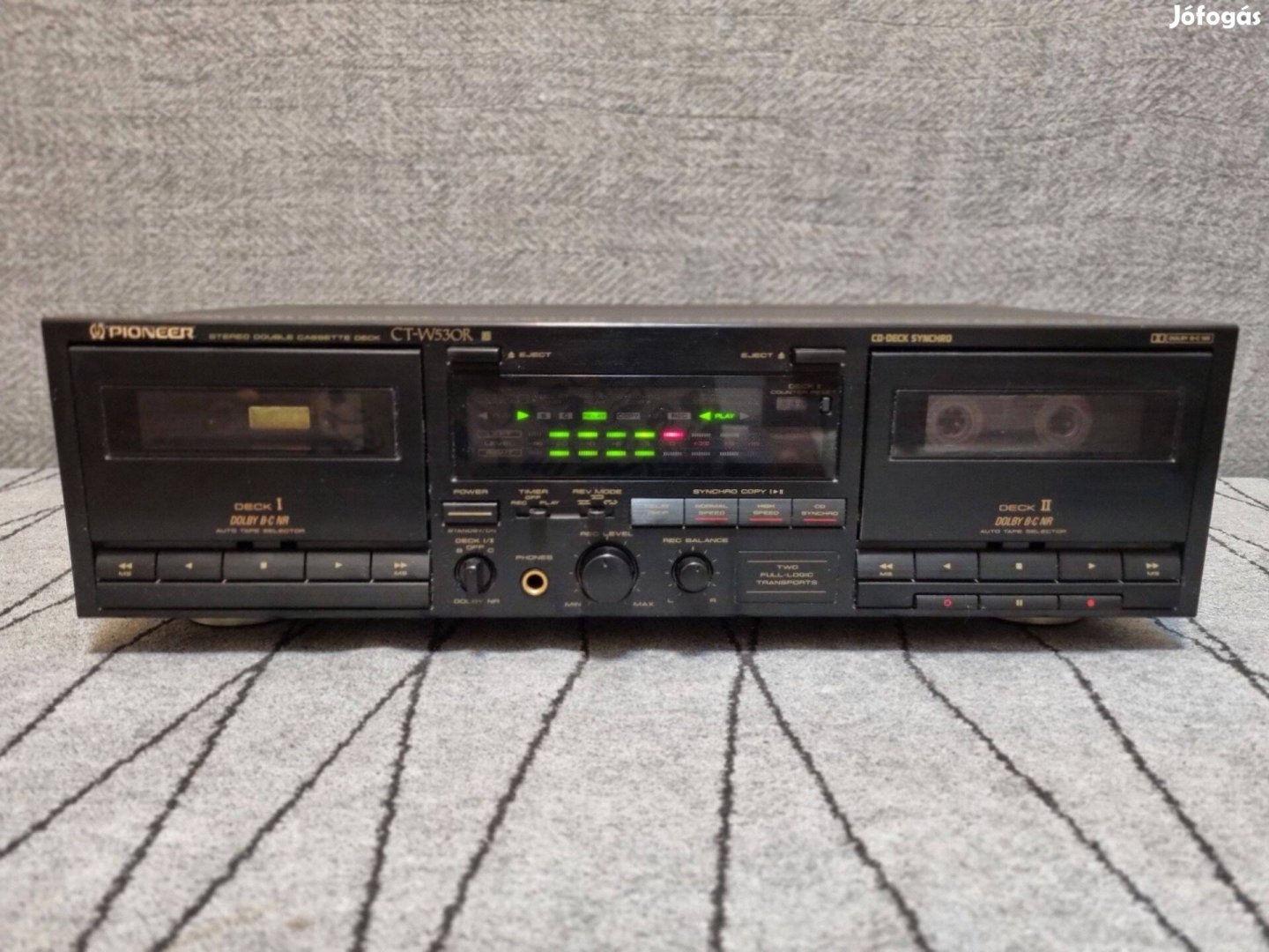 Pioneer CT-W530R magnódeck