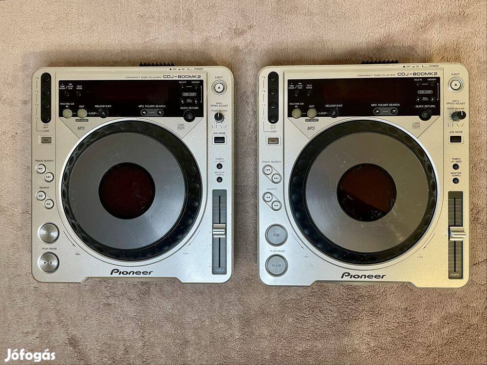 Pioneer Cdj800 lejátszók