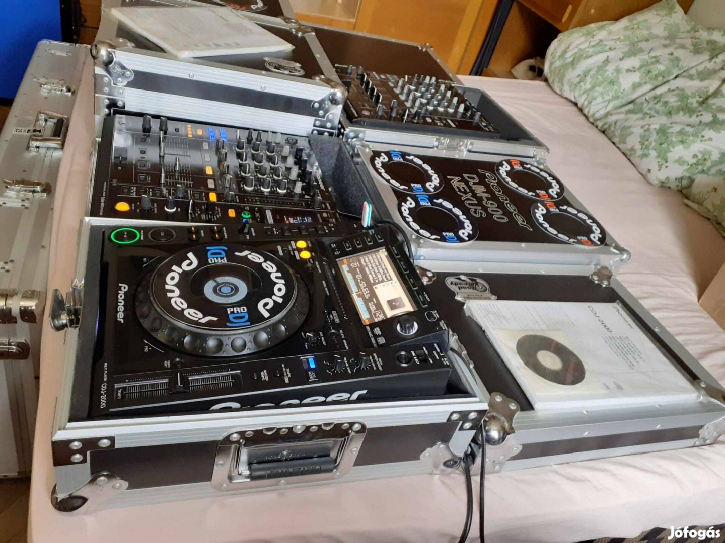 Pioneer Cdj 3000 - 800, Djm 900Nxs - 600 kombi, és egyes rack