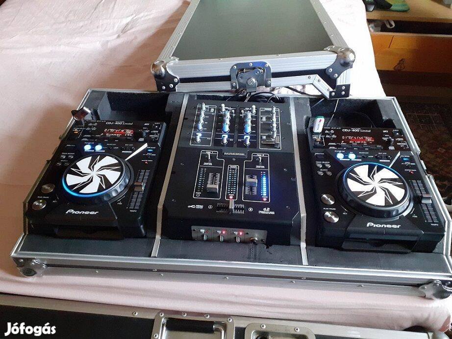 Pioneer Cdj 400Limited, Mackie d.2 Professional Mixer + rack