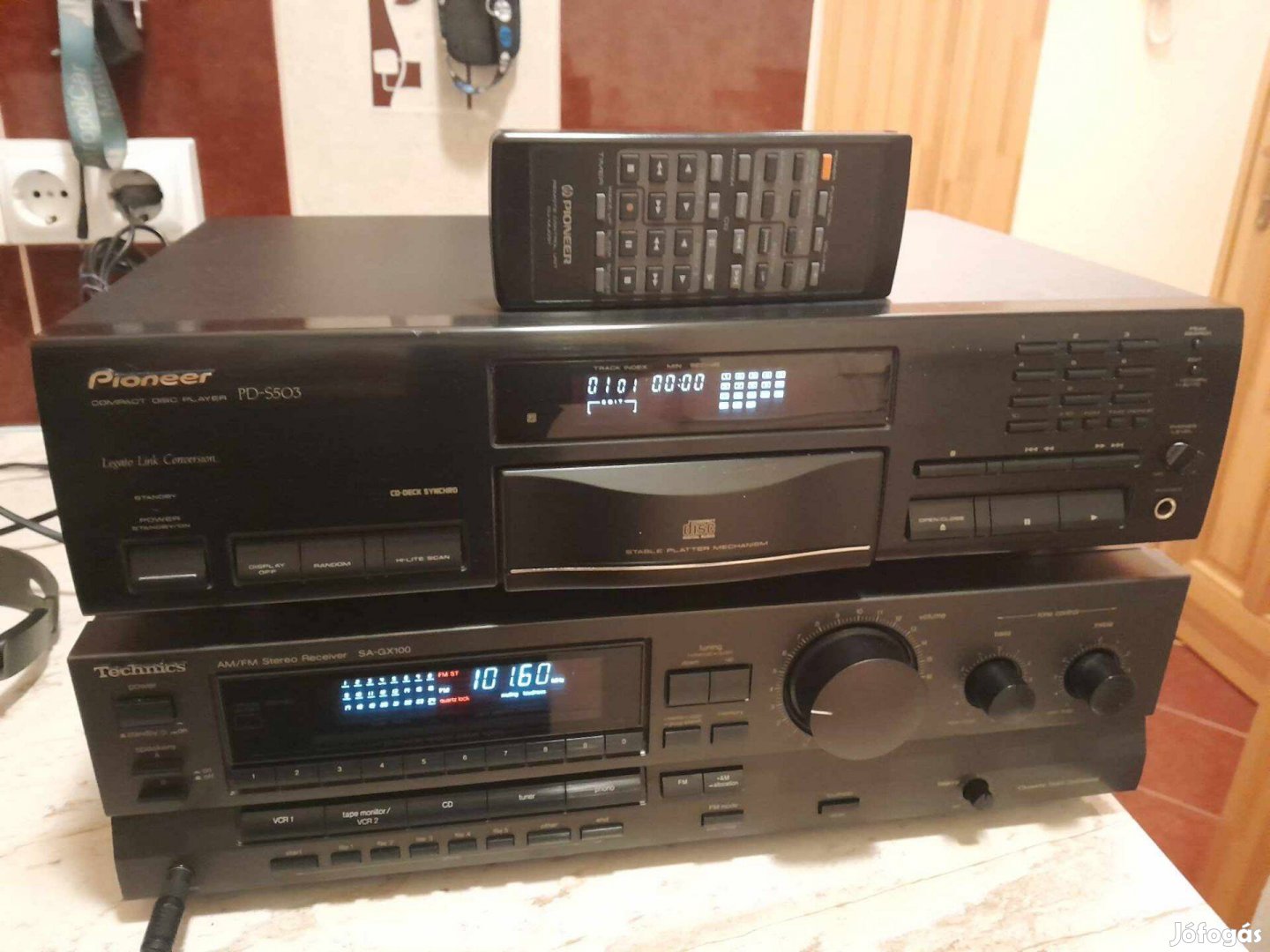 Pioneer Compact Disc Player PD-S503 Hifi cd játszó