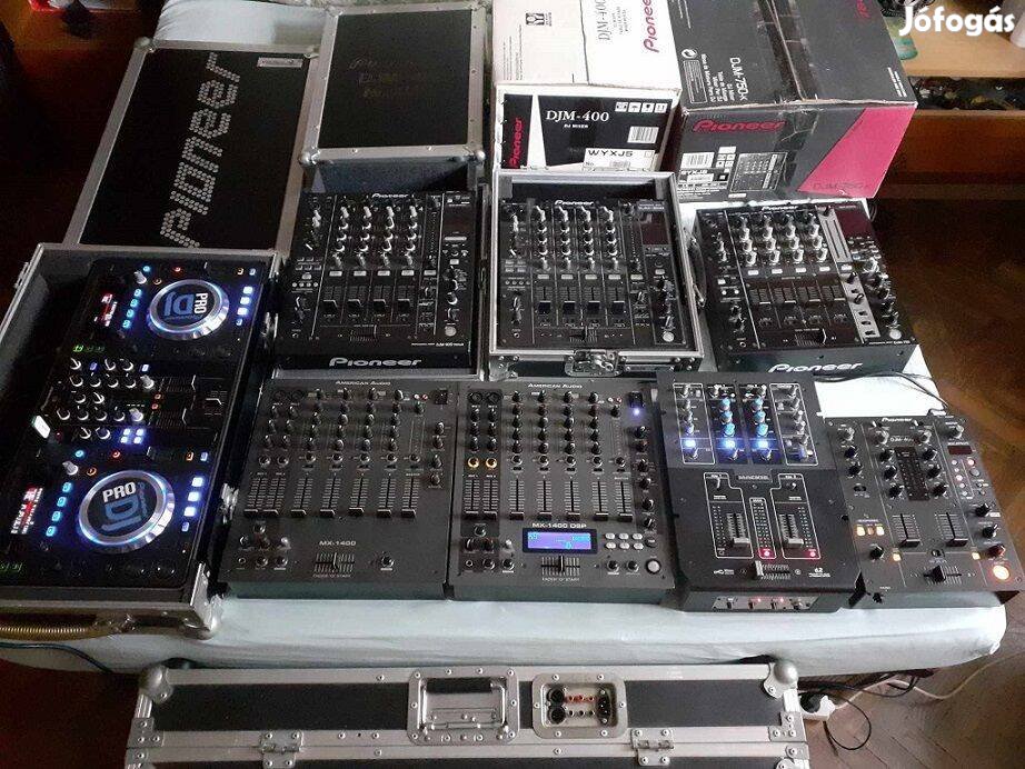 Pioneer DJM 900Nexus, 800, 750, 400. + Kombi, és egyes rack