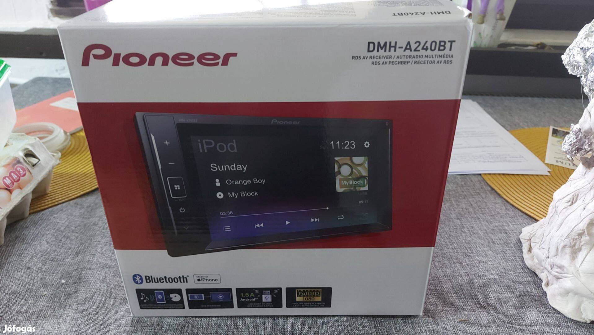 Pioneer DMH-A240BT 2 DIN autórádió