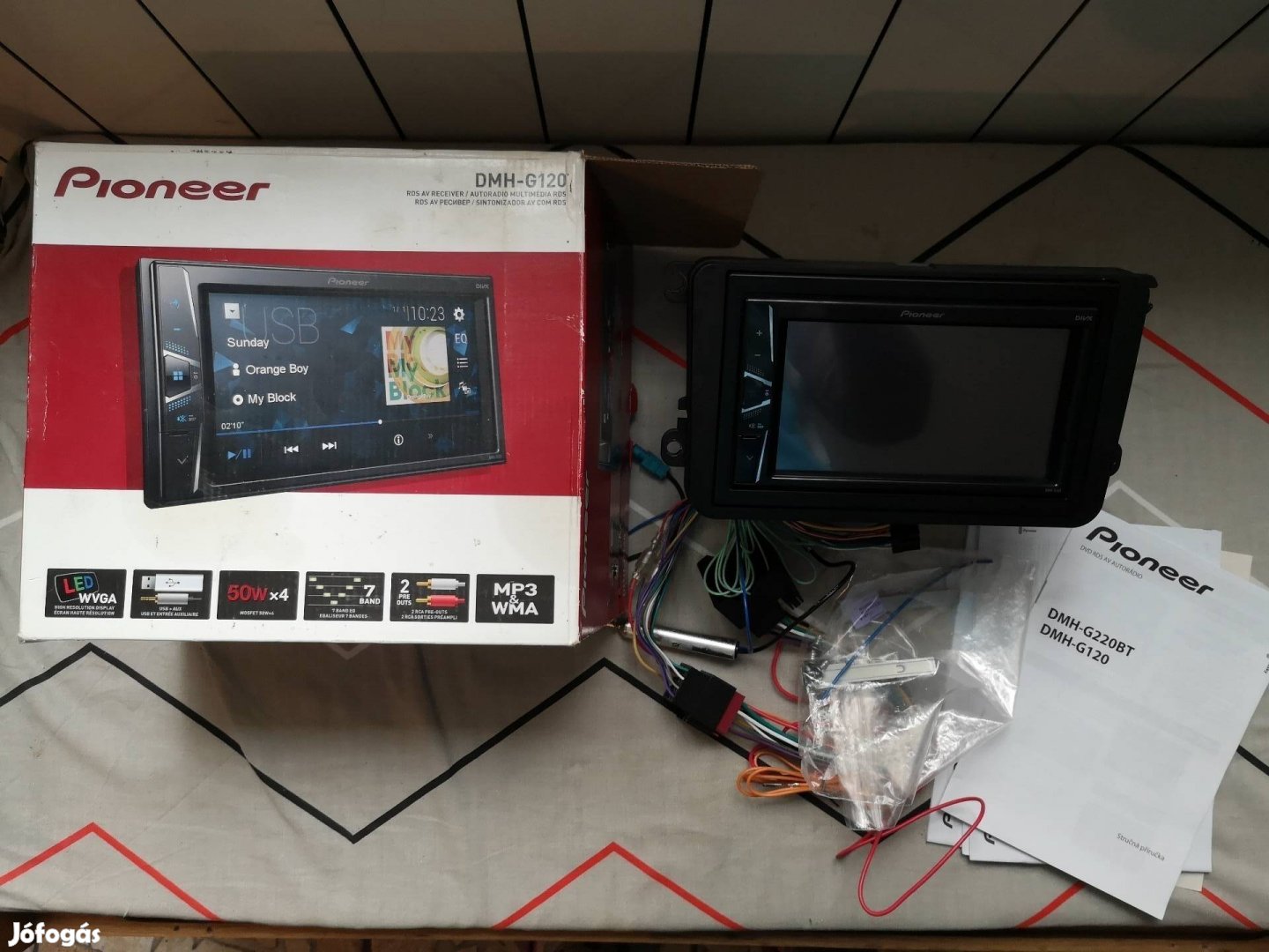 Pioneer DMH-G120 2 din multimédiás autohifi fejegység 