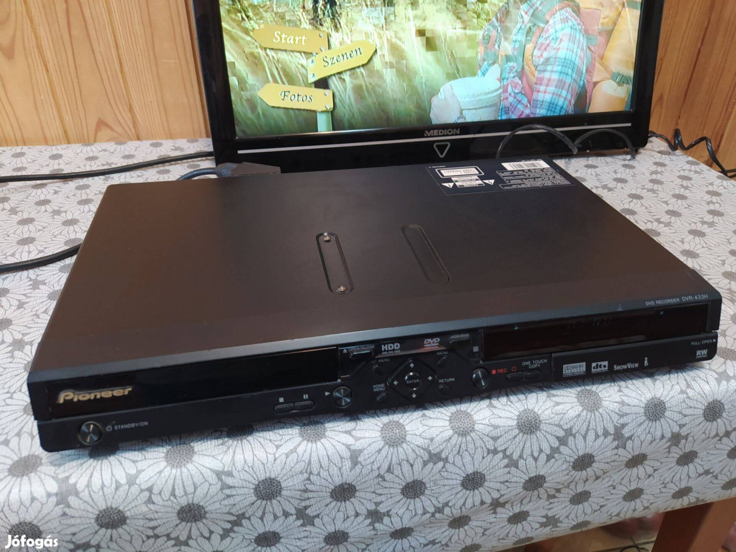 Pioneer DVR -433H dvd felvevő és lejátszó