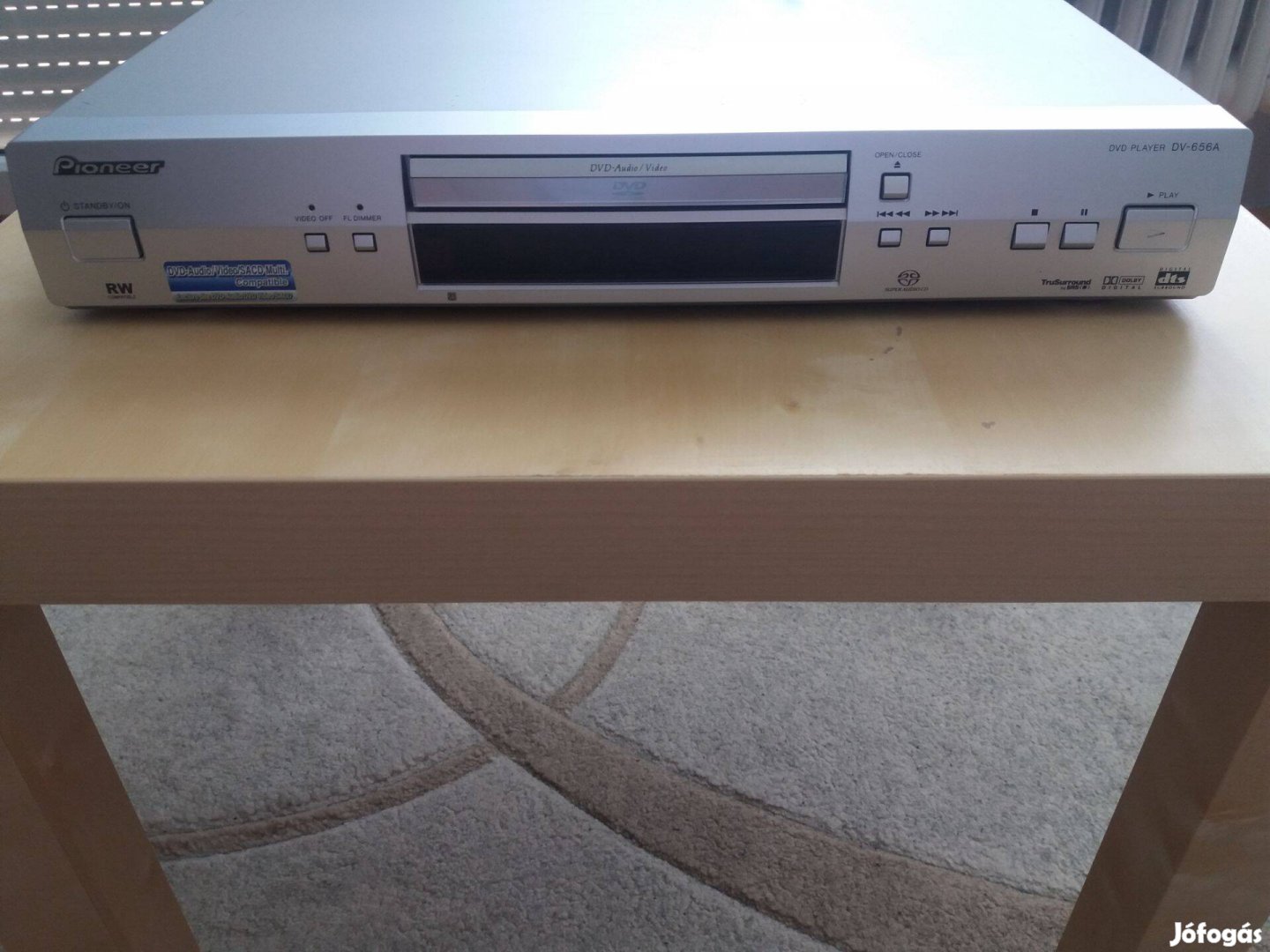 Pioneer DV-656A-S DVD-Audio/Video/SACD Player