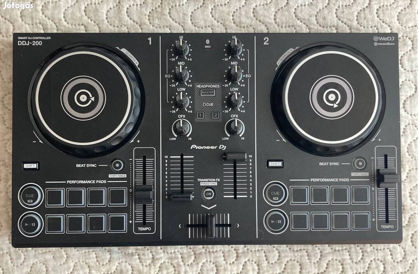 Pioneer Ddj-200 kontroller táska, Új állapotban