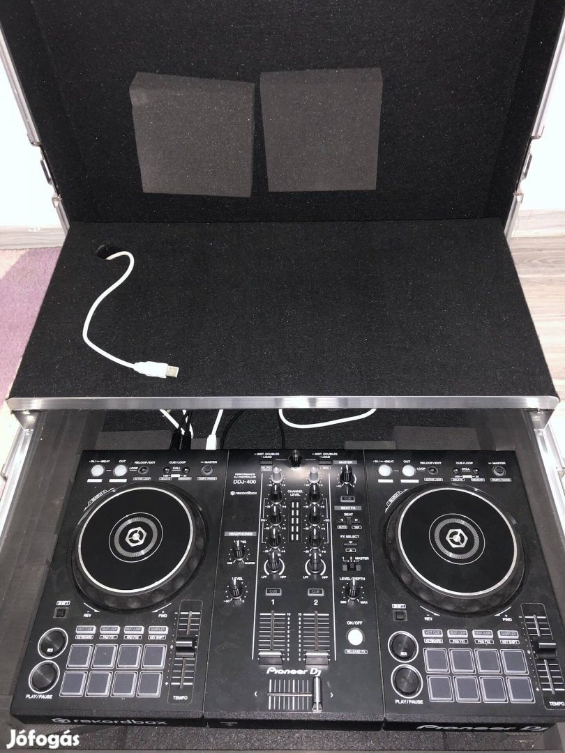 Pioneer Ddj-400 DJ Kontroller Magma rackben