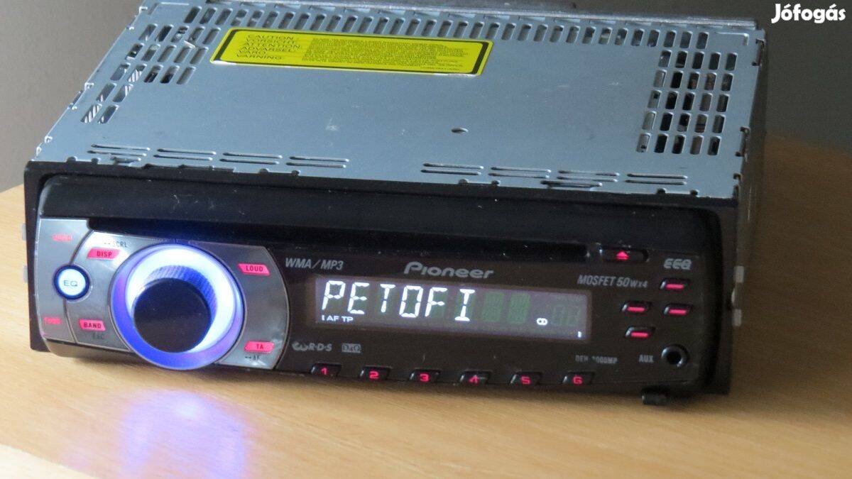 Pioneer Deh-3000MP cd mp3 rádió autórádió fejegység