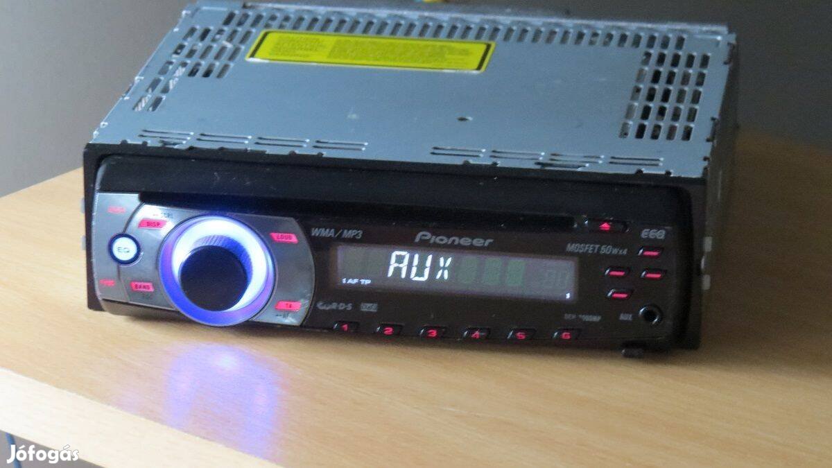 Pioneer Deh-3000MP cd mp3 rádió autórádió fejegység