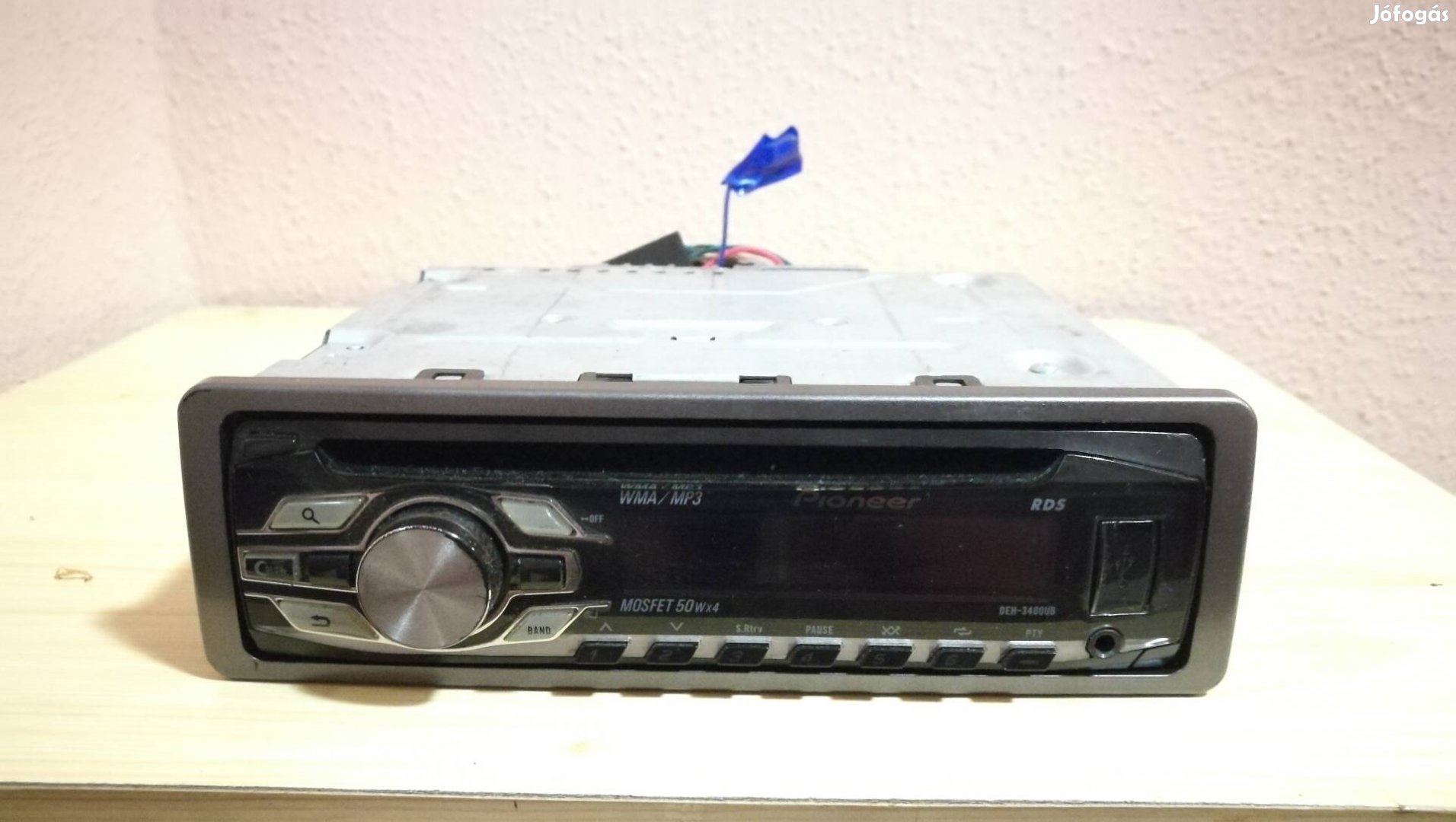 Pioneer Deh-3400UB fejegység eladó (usb,cd,aux,rádió)