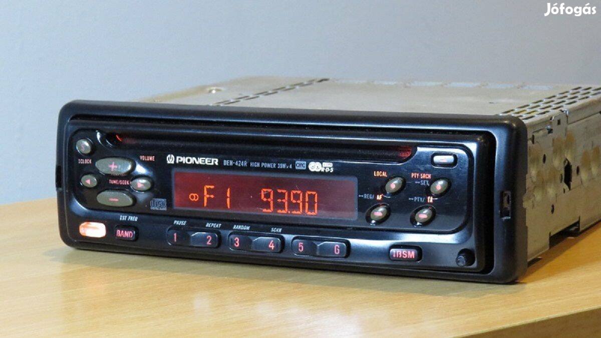 Pioneer Deh-424R retro cd rádió autórádió fejegység