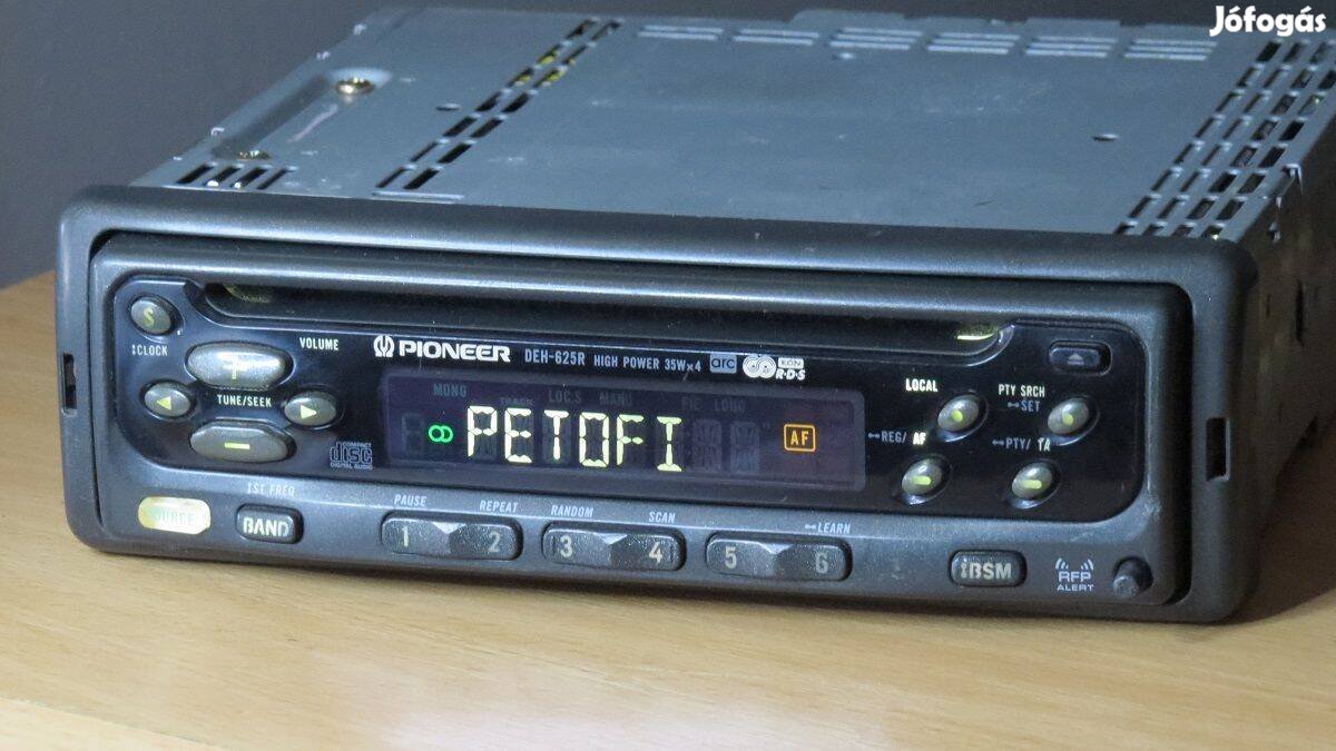 Pioneer Deh-625R retro cd rádió autórádió fejegység