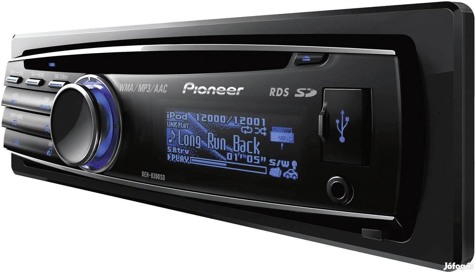 Pioneer Deh-8300SD felső középkategóriás autorádió