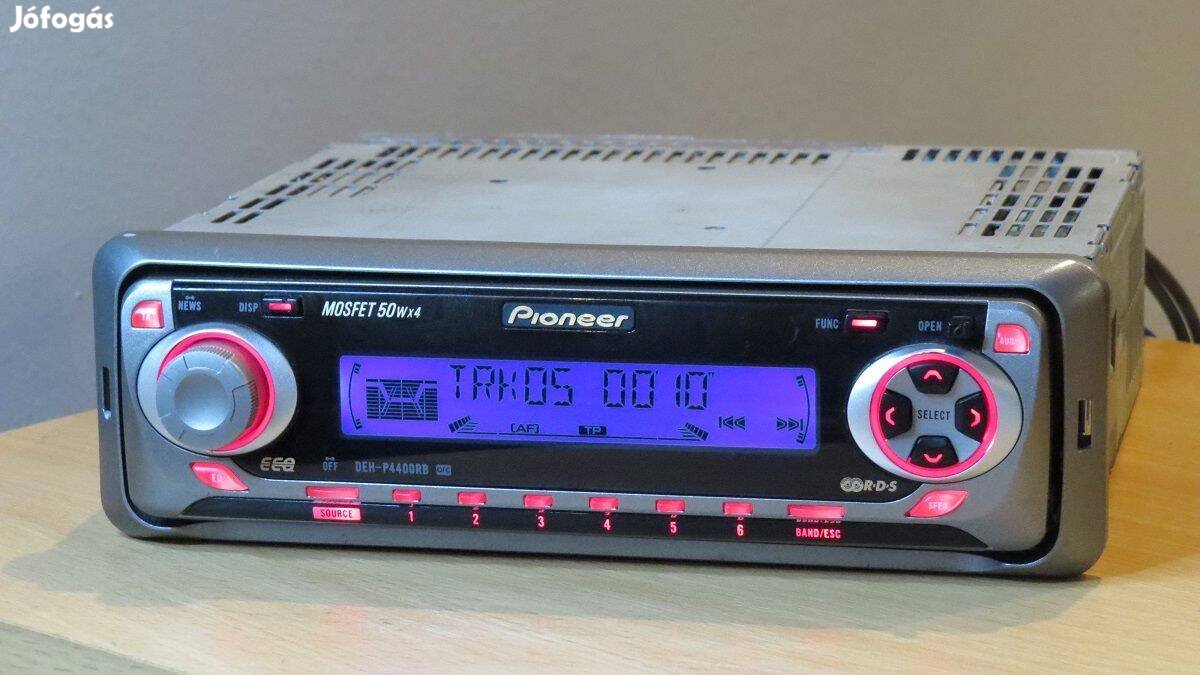 Pioneer Deh-P4400RB cd mp3 rádió autórádió fejegység - vw