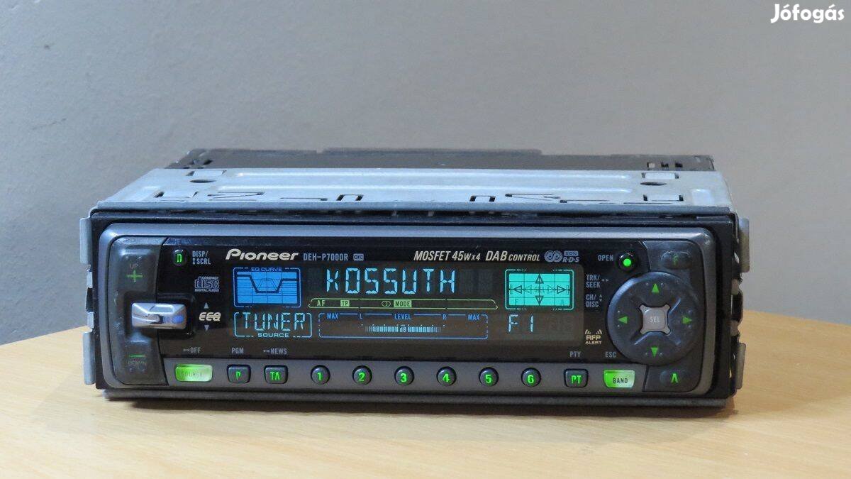 Pioneer Deh-P7000R retro cd rádió autórádió fejegység