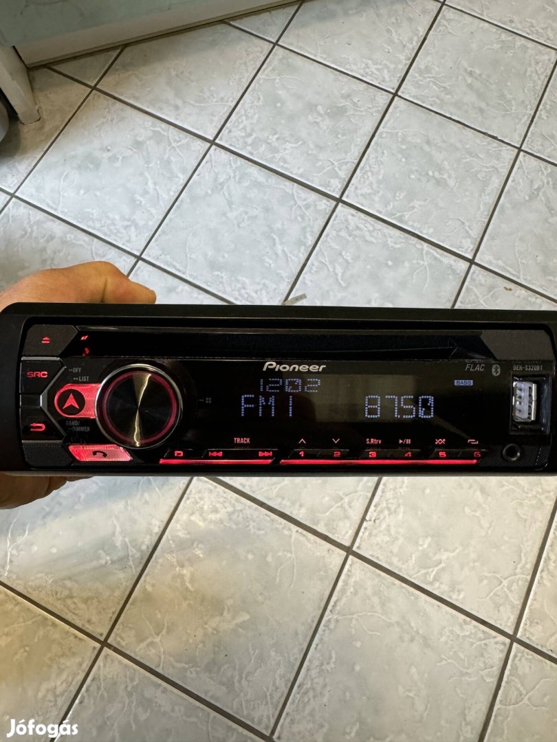Pioneer Deh-s320bt cd/usb/aux/bluetooth/spotify ingyen fox posta