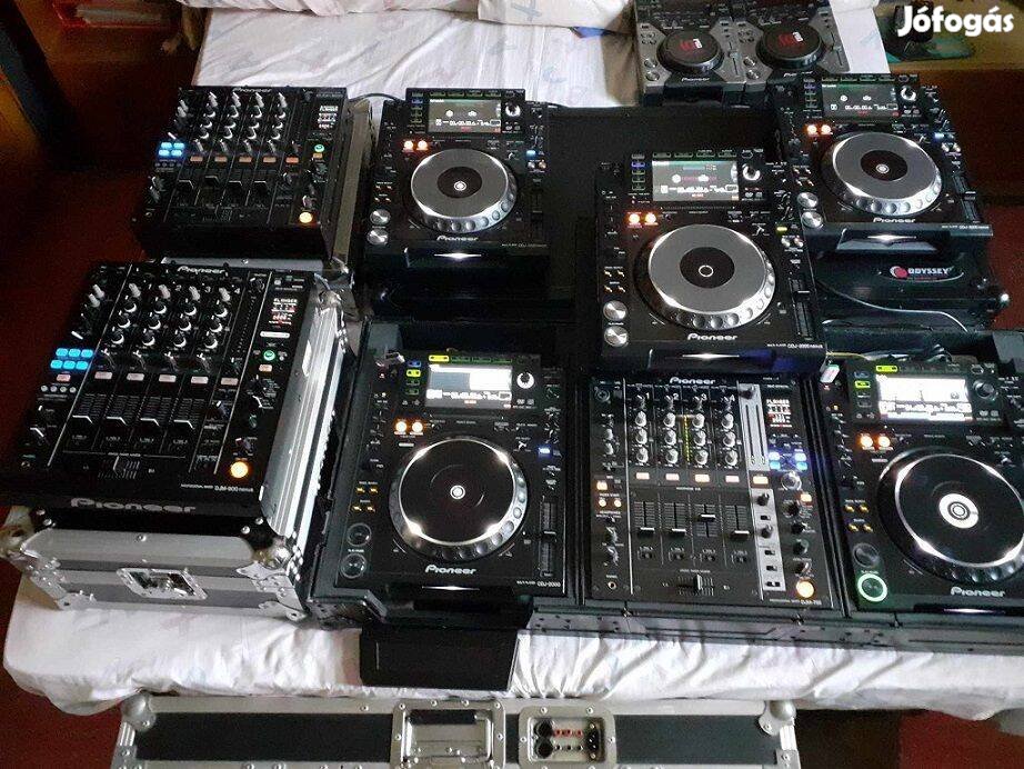 Pioneer Djm 900Nexus, Cdj 2000, 2000Nexus + rack.Cserélhető