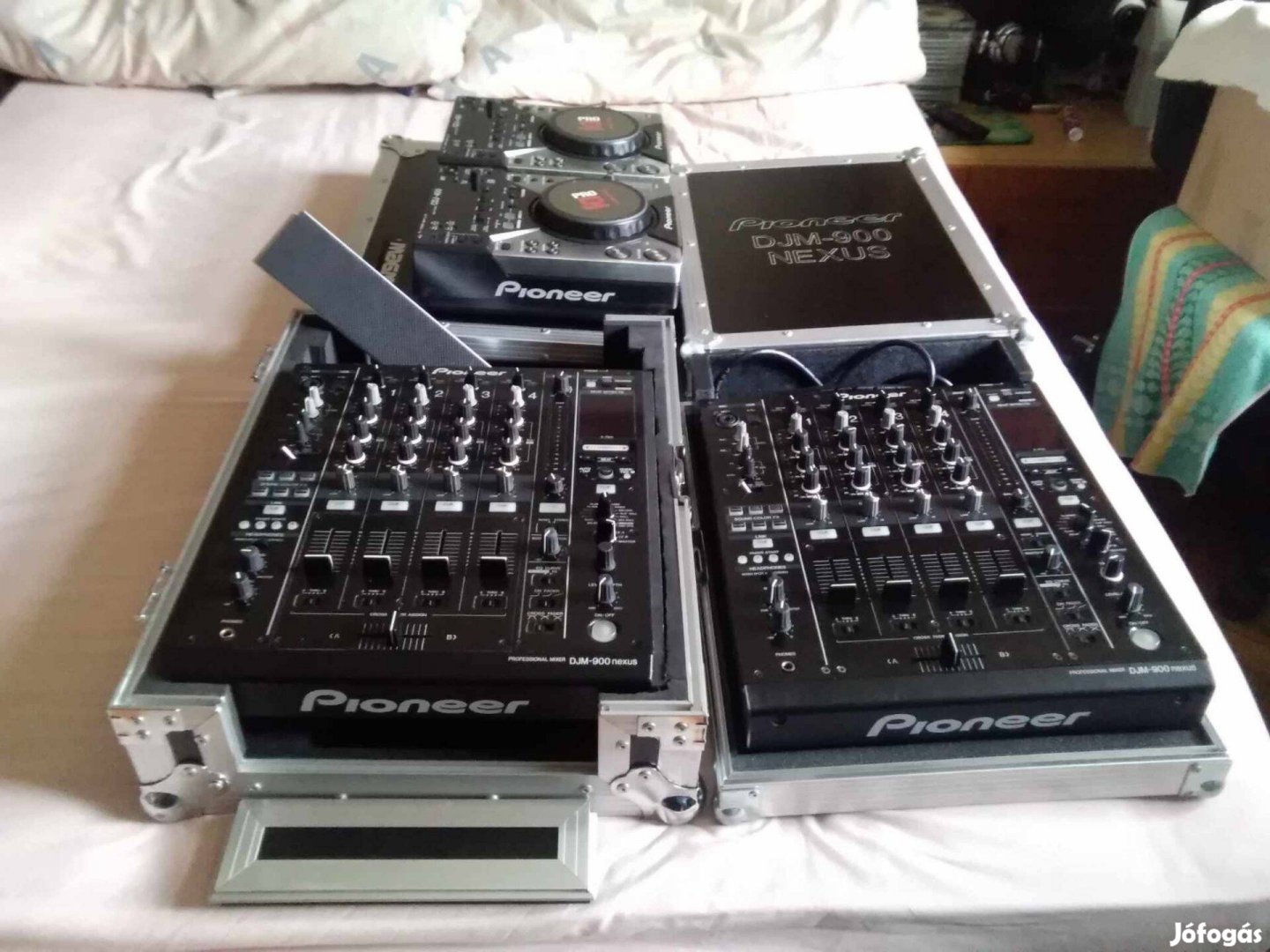 Pioneer Djm 900 Nexus. Cdj 400 + rack. Cserélhetők is