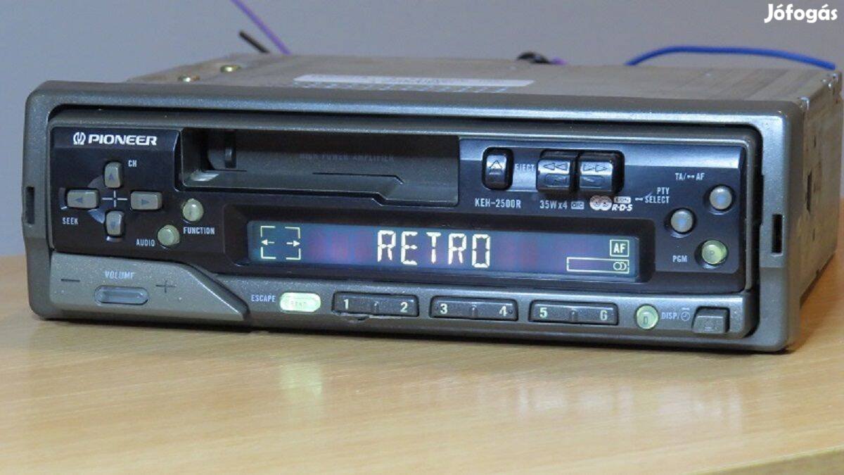 Pioneer KEH-2500R autórádió rádió magnó fejegység
