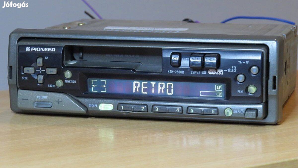 Pioneer KEH-2500R autórádió rádió magnó fejegység