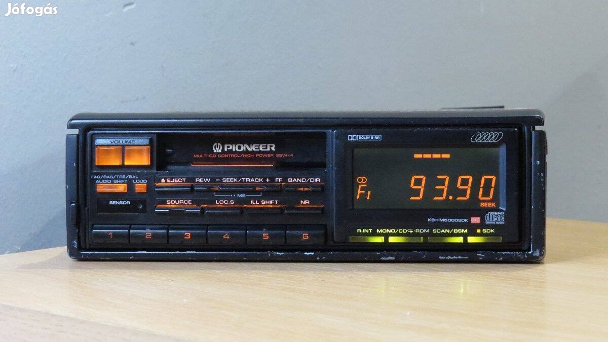 Pioneer KEH-M5000SDK retro autorádio radio