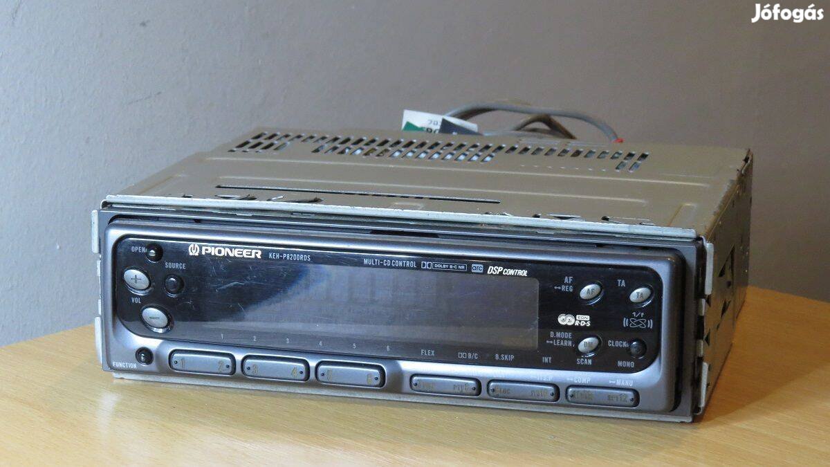 Pioneer KEH-P8200RDS retro rádió autórádió fejegység