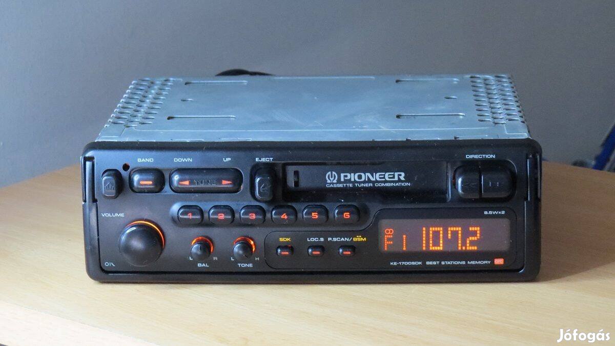 Pioneer KE-1700SDK retro régi rádio autórádió magnó