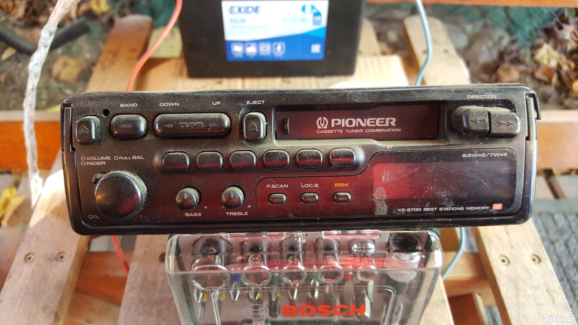 Pioneer KE-2700B retro autórádió alkatrésznek