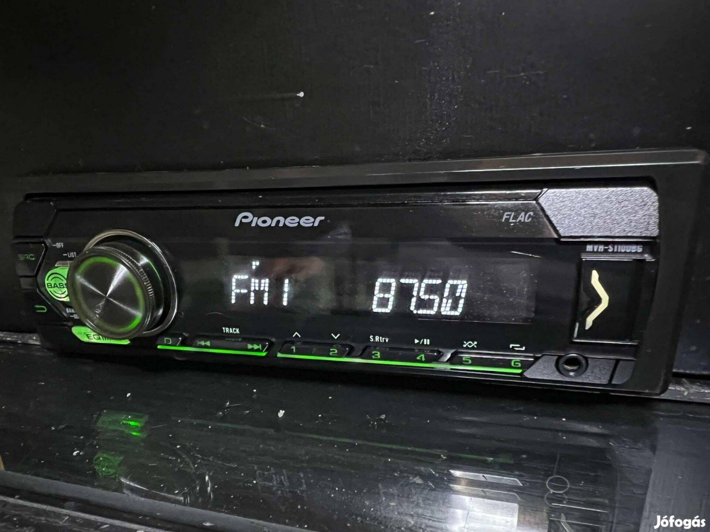 Pioneer MVH-S110UB autó autós mp3 lejátszó, fejegység, rádió, usb