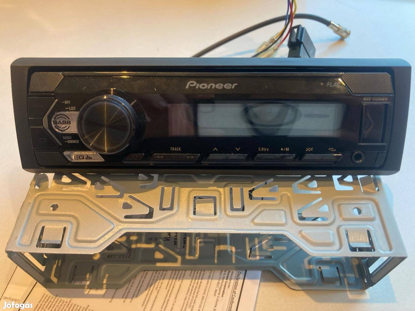 Pioneer MVH-S120Ubw Fejegység hibátlan állapotban, Garanciás
