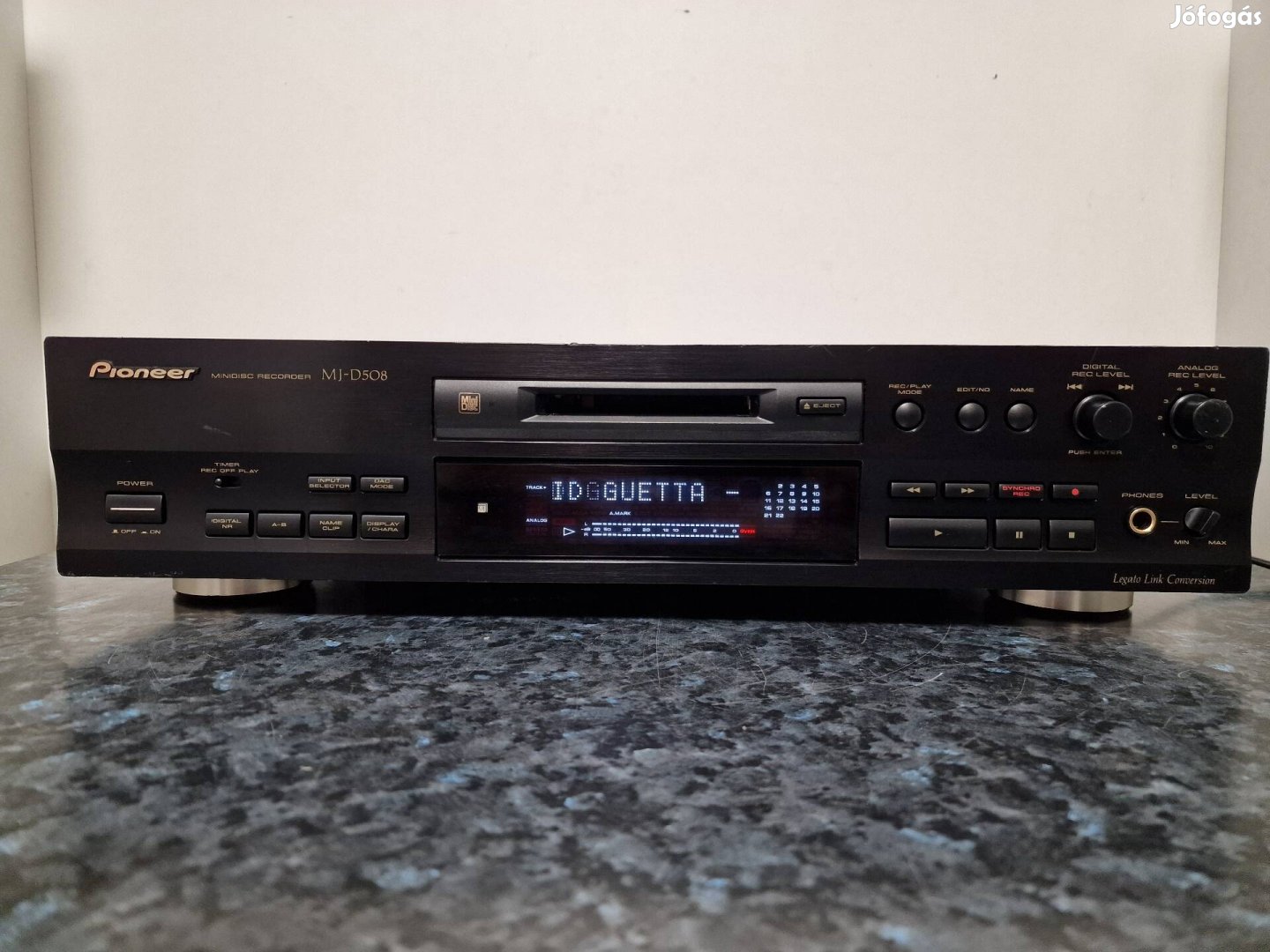 Pioneer Mj-D508 minidisc lejátszó-felvevő 